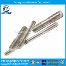 M12 Double head steel zinc stud bolt